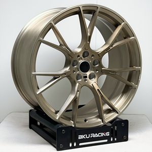 Rines Deportivos Forjados de Aleación Bku de 5 Orificios para <span class=keywords><strong>BMW</strong></span> F30 F10 E90 E92 <span class=keywords><strong>E46</strong></span> F20 de <span class=keywords><strong>18</strong></span> 19 20 Pulgadas 8J 9J 5x120 - Product Image 3