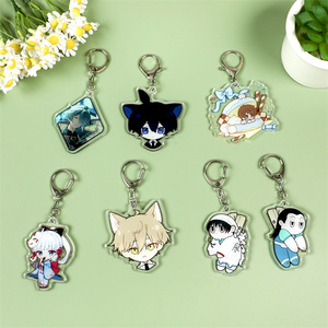 Vigreat Holographic <span class=keywords><strong>Keychain</strong></span> tùy chỉnh vòng chìa khóa Acrylic quyến rũ tùy chỉnh Acrylic <span class=keywords><strong>Keychain</strong></span> rõ ràng cho Giáng sinh - Product Image 6