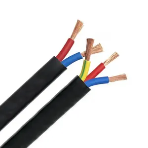 High Quality Rubber Cable 3 Core Electric Wire Pure Copper Core 45mm2 Customized Power Cable for Underwater Usage