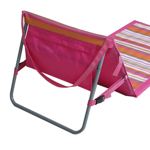 Silla de Playa Portátil Impermeable a Rayas, Adecuada para Uso en Exteriores y Ocio - Product Image 5