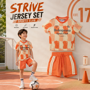 เด็กๆ สนุกกับทุกการเล่นเกมด้วยชุดเสื้อเจอร์ซีย์ Strive Sports Club ผลิตจากโพลีเอสเตอร์ที่ทนทานเพื่อความสบายที่ยาวนานทุกวัน - Product Image 3
