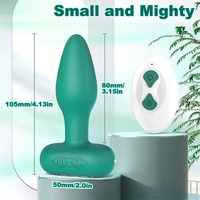 Silikon Prostata-Massagegerät Butt Plug Wackelnder Rotierender APP-gesteuerter Analplug Sexspielzeug für Männer Frauen Erotikspiele