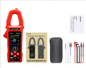 Multimètre numérique portable intelligent rechargeable à <span class=keywords><strong>pince</strong></span> DC, ampèremètre Hytais TS26D, testeur de tension automatique - Product Image 5