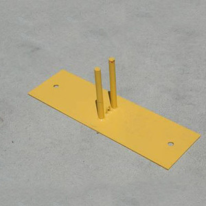 6 pies x 9,5 pies Valla temporal estándar de Canadá resistente Panel de valla temporal portátil - Product Image 5