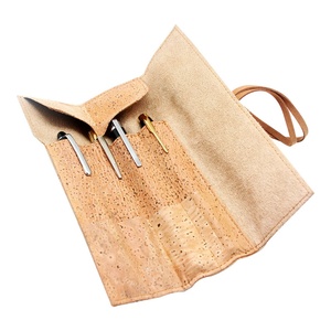 Estuche para Lápices Ecológico Boshiho, Set de Regalo, Estuche de Corcho Vegano, Bolsa para Lápices, Porta Lápices Personalizado, Estuche Escolar de Corcho - Product Image 3