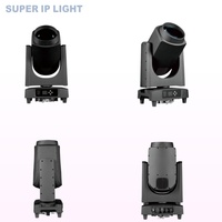Luz de Cabeza Móvil con Haz de Láser Blanco de 300W, Resistente al Agua, DMX RDM, para Escenarios al Aire Libre