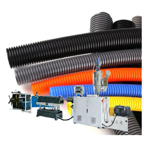 Machine à tuyaux ondulés monocouche haute vitesse, machine à tuyaux PVC de haute qualité, nouveau design, vente directe usine, machine plastique, expérience prouvée - Product Image 2