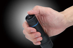 490lm IP66 3AAA Aluminum Waterproof <b>LED</b> Flashlight with Rechargeable <b>Battery</b> EDC Industrial Use - Product Image 4