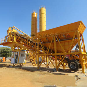 Impianto di Betonaggio Hzs60 con Controllo PLC, Motore con Riduttore per Miscelatore di Cemento - Product Image 4