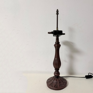 LongHuiJing LED Stained Glass Table Lamp Base with Modern Design for Living Room - Product Image 2