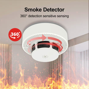 Pour Tuya haute visibilité capteur <span class=keywords><strong>photoélectrique</strong></span> détecteur <span class=keywords><strong>de</strong></span> <span class=keywords><strong>fumée</strong></span> température CO alarme WiFi activé 5 ans d'autonomie <span class=keywords><strong>de</strong></span> la batterie - Product Image 2