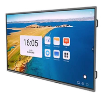 Pantallas Interactivas Digitales Inteligentes con Panel Plano Interactivo Táctil de 55 65 75 85 86 98 110 Pulgadas, 4k LCD, para la Enseñanza en Escuelas