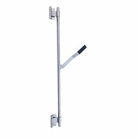 Kit complet de serrures de porte de conteneur avec support de porte coulissante, longueur personnalisée, pour camionnette et remorque de fret