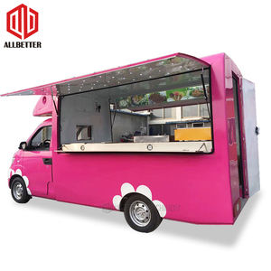 Meilleure vente Hot dog Stand vente de nourriture <span class=keywords><strong>Camping</strong></span> caddie de restauration camion de nourriture Mobile camions de crème glacée camion de nourriture électrique - Product Image 1