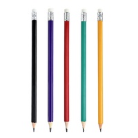 Crayon en bois naturel avec logo personnalisé, certifié FSC, en bouleau, hexagonal, vente en gros, fabricant direct d'usine, école