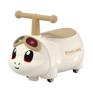 Nuevo Vehículo Deslizante "Fortune-Bound Little Turtle Peanut Car" - Apto para niños de 1 a 5 años. Ruedas giratorias silenciosas para evitar deslizamientos excesivos - Product Image 1