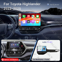 Nouvel autoradio Android 15,6 pouces GPS DSP Multimédia Carplay Lecteur DVD pour Toyota Crown Kluger Highlander 2022-2025 Stéréo auto