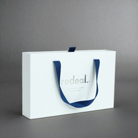 Emballage en carton rigide personnalisé avec logo, boîtes à tiroirs coulissantes en papier pour cosmétiques, montres, bijoux, cadeaux