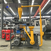 Machine de recyclage automatique de déchets électroniques et de circuits imprimés à haute efficacité 100 kg/h à vendre |   Équipement de récupération des déchets de circuits imprimés pour petites usines