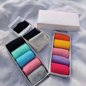 התאמה אישית 5 זוגות יוניסקס בכל יום בתוספת ביצועי כרית צוות גרביים - Product Image 1