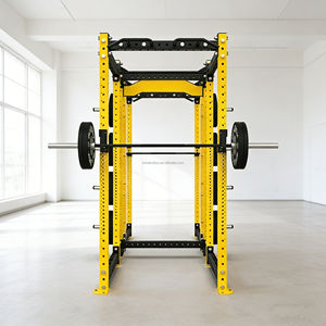 Système de rack à squats modulaire double face - Système de rack à squats extensible avec barre de traction texturée - Conception de salle de sport adaptée à l'avenir - Product Image 3