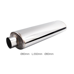 Silencieux universel Simoni Racing ESR1 60 mm pour systèmes d'échappement tuning - Product Image 3