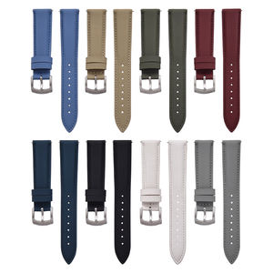 JUELONG, nuevo estilo, textura de tela, 18/19/20/22mm, correa de reloj de lona, tela de vela y cuero, correa de reloj híbrida de liberación rápida - Product Image 1