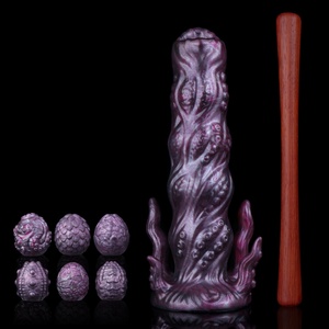 Jonas 8.46in Fantasy Creature <b>Dildo</b> Soft Silicone Oviposition Toy Mythical Design with Intense Sensory Experience for Adults - Product Image 5