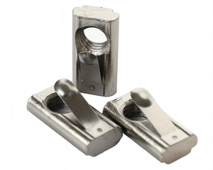 M4 M5 M6 M8 Tiêu Chuẩn Châu Âu T Slot Nut Với LÁ Mùa Xuân - Product Image 2