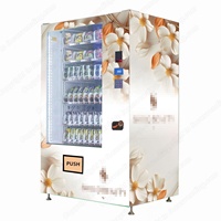 Best-seller européen de snack boisson avec espèces/carte