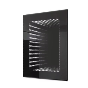 Miroir tunnel LED 3D à effet infini, lumineux et coloré, avec capteur tactile, haute qualité, pour maquillage et tendance TikTok - Product Image 6