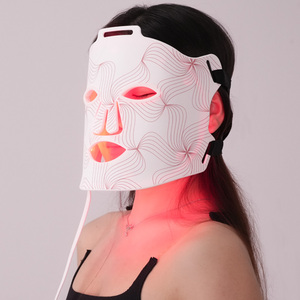 Oem ODM <span class=keywords><strong>LED</strong></span> Facial Mask ánh sáng màu đỏ mặt nạ tùy chỉnh Silicone mặt dẫn ánh sáng màu đỏ mặt nạ - Product Image 1