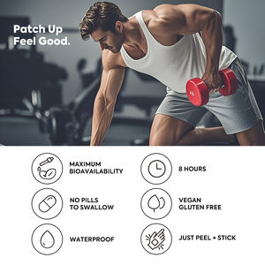 핫 세일 건강 관리는 마그네슘, 비타민 C, B6, B12 전해질 패치가 포함 된 웰빙 회복 패치를 지원합니다 - Product Image 6