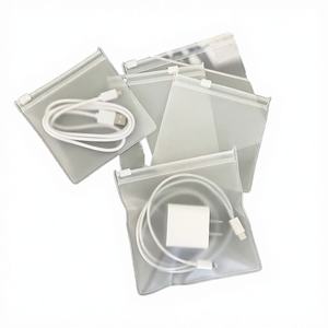 Estuche Transparente Esmerilado Mate a Prueba de Humedad con Cierre Hermético de EVA para Relojes, Joyas, Aretes, Anillos, Cosméticos y Cables de Datos - Product Image 2