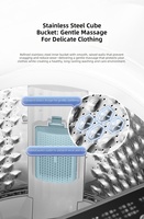 Lavadora Automática de 10-35 kg para Hogar y Dormitorio - Motor de Ondas Integrado para Lavado y Secado