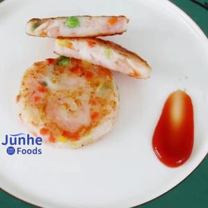 ฟริตเตอร์เนื้อ<span class=keywords><strong>กุ้ง</strong></span><span class=keywords><strong>แช่</strong></span><span class=keywords><strong>แข็ง</strong></span>พร้อมผักนึ่งและพร้อมทานขนมทะเล - Product Image 2