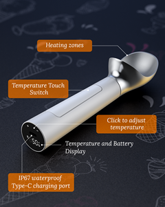 Soporte Ecológico para Conos de Helado con Botones Táctiles, Funciona con Batería, Opción de Logotipo Personalizado, Diseño Seguro - Product Image 5