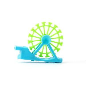 Ferris <b>Wheel</b> Shaped Whistle <b>Plastic</b> Cartoon Toy Wind Brass Instrument For Children Age 2 To 4 Years - Product Image 4