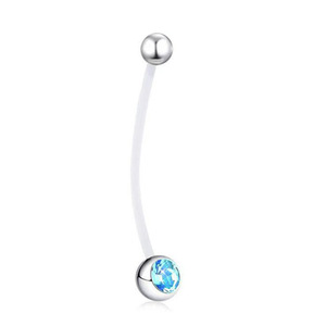 Anneau de <span class=keywords><strong>nombril</strong></span> en acrylique souple <span class=keywords><strong>pour</strong></span> <span class=keywords><strong>femme</strong></span> <span class=keywords><strong>enceinte</strong></span>, multicolore, best-seller transfrontalier, <span class=keywords><strong>piercing</strong></span> long <span class=keywords><strong>pour</strong></span> <span class=keywords><strong>nombril</strong></span> - Product Image 5