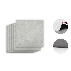 * OUTLET * 6 piastrelle per pavimento in PVC quadrato 40x40cm effetto marmo-casa e giardino/articoli per la casa - Product Image 1