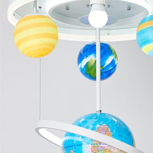 Plafonnier de <span class=keywords><strong>chambre</strong></span> de garçon créatif Space Planet Globe Lustre Lampe principale pour <span class=keywords><strong>chambre</strong></span> d'enfant - Product Image 6