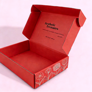 Scatole per Spedizioni E-commerce Stampate all'Ingrosso, Scatole in Cartone Ondulato con Logo Personalizzato per Prodotti Skincare - Product Image 2