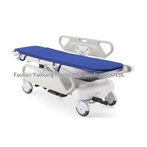 Patient Transfer Cart Emergency Rescue <strong>Lifting</strong> Hospital Use ABS Flat Cart Gastroscopy Examination <strong>Bed</strong> Model YK-TS002 1 Year - Product Image 2