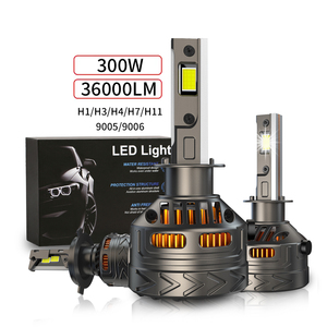 Sunshiny Super Bright V32 300W <span class=keywords><strong>30000LM</strong></span> Puissant Refroidissement <span class=keywords><strong>LED</strong></span> H1 H4 Phares Ampoule faros <span class=keywords><strong>led</strong></span> Para Auto Cars H1 H4 <span class=keywords><strong>H7</strong></span> H11 9005 HB3 - Product Image 1