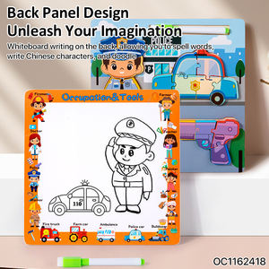 <span class=keywords><strong>Giochi</strong></span> Puzzle in Legno Ecologici per lo Sviluppo del Cervello Sinistro e Destro per Bambini dai <span class=keywords><strong>2</strong></span> <span class=keywords><strong>Anni</strong></span> con Lavagna per Disegno e Scrittura - Product Image 5