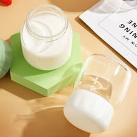 Petite tasse à lait en verre mignonne et portable, style frais, populaire auprès des étudiants
