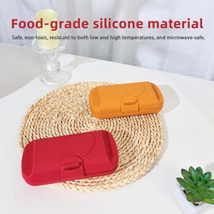 Mini sartén plegable adorable para sándwiches, máquina para hacer sándwiches en forma de corazón para microondas, <span class=keywords><strong>bandeja</strong></span> para asar huevos y mini sándwiches - Product Image 4