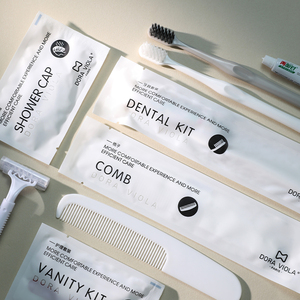 Set di Cortesia per Hotel a Prezzo di Fabbrica in Pronta Consegna Kit di Articoli da Toeletta Monouso Economici per Ospiti - Product Image 1