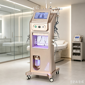 Appareil professionnel 10-en-1 à jet d'oxygène Hydra Beauty compatible US avec écran tactile pour la microdermabrasion et la technologie <span class=keywords><strong>DERM</strong></span> - Product Image 1