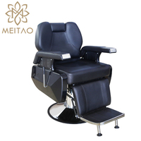 Équipement pour Salon de coiffure, chaise en métal Antique, fauteuil robuste et inclinable, pour barbier, 1 pièce